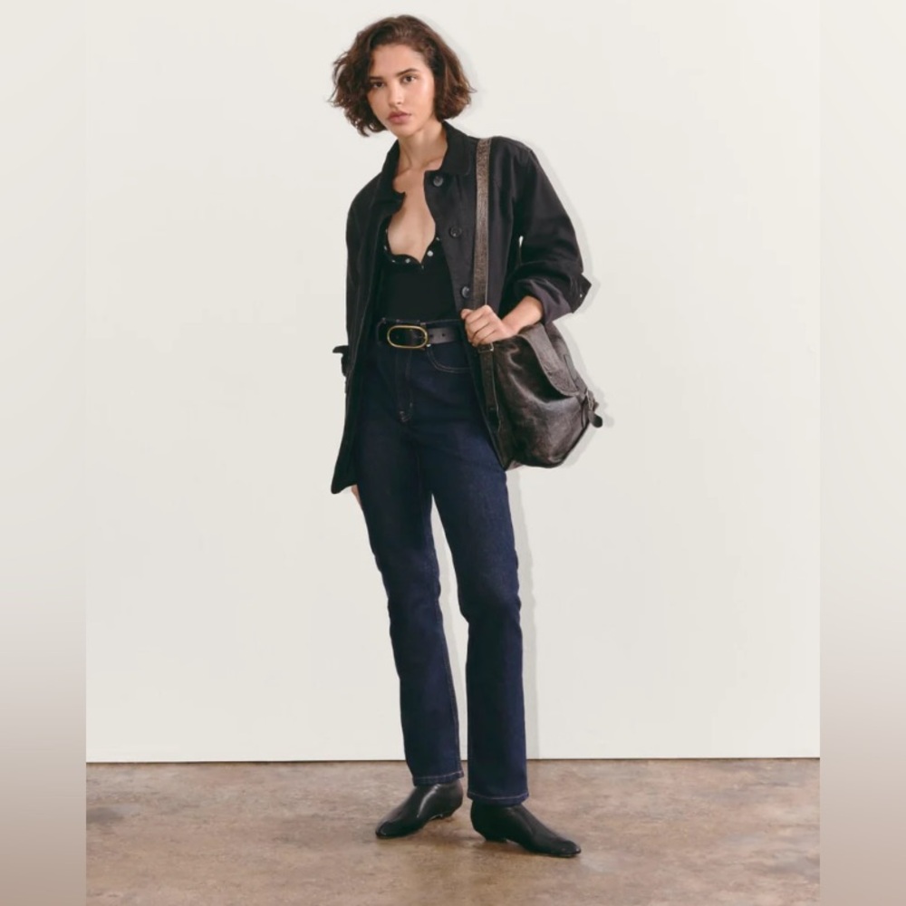 EVERLANE The Way-High Slim Jeans PURE BLUE Size 29